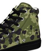 Flecktarn Scandinavian Woodland CAMO Mens High-Top Canvas Shoes