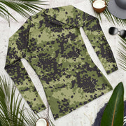 Flecktarn Scandinavian Woodland CAMO Mens Long-Sleeve Rash Guard - LS