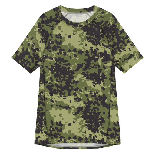 Flecktarn Scandinavian Woodland CAMO Mens Short-Sleeve Rash Guard - 2XS - SS