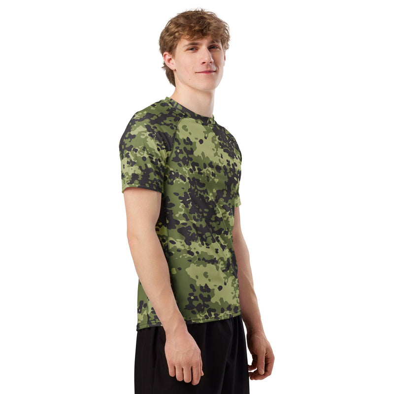 Flecktarn Scandinavian Woodland CAMO Mens Short-Sleeve Rash Guard - SS
