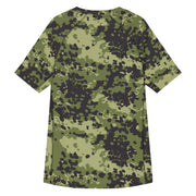 Flecktarn Scandinavian Woodland CAMO Mens Short-Sleeve Rash Guard - SS