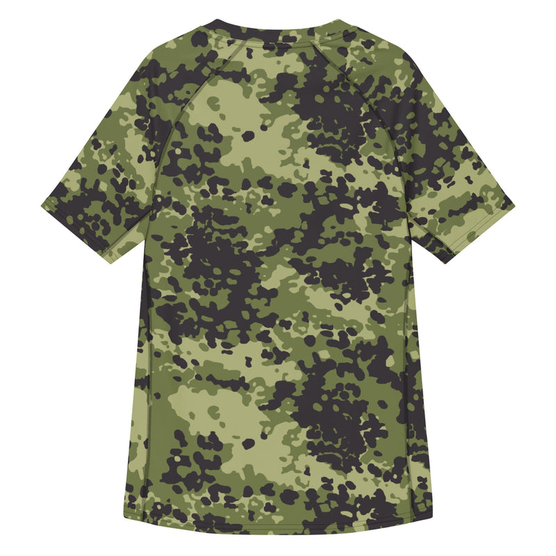Flecktarn Scandinavian Woodland CAMO Mens Short-Sleeve Rash Guard - SS