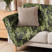 Flecktarn Scandinavian Woodland CAMO Sherpa Blanket