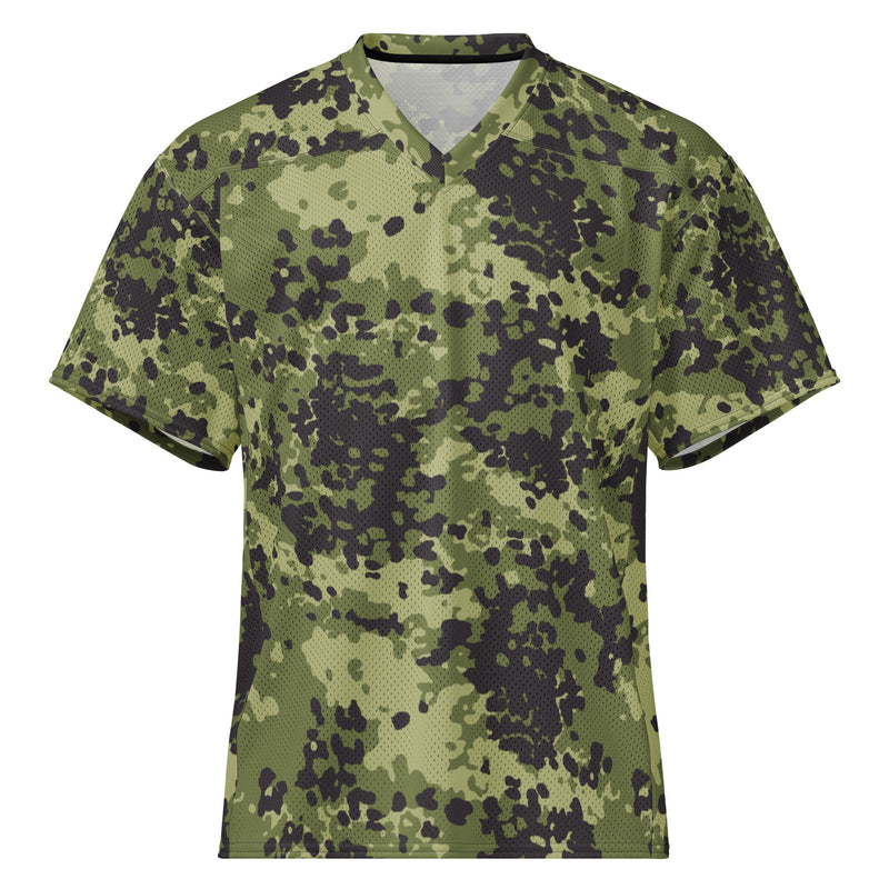 Flecktarn Scandinavian Woodland CAMO Unisex American Football Jersey - 2XS