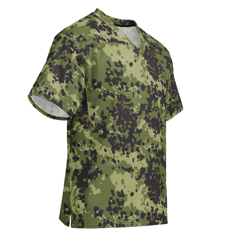 Flecktarn Scandinavian Woodland CAMO Unisex American Football Jersey