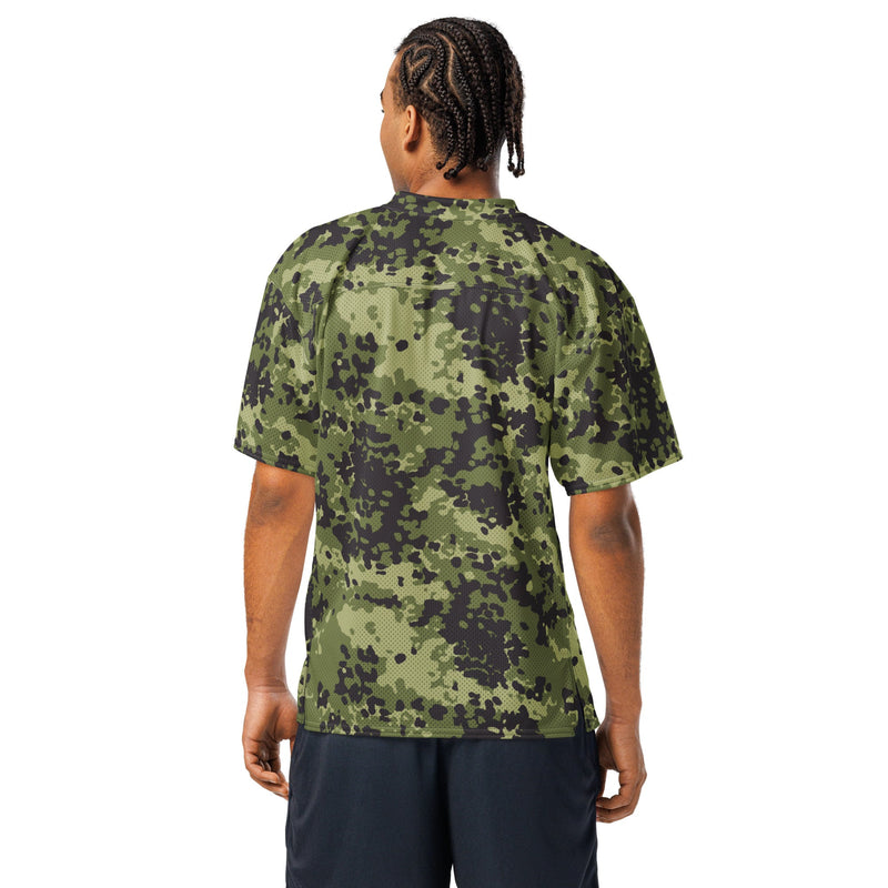 Flecktarn Scandinavian Woodland CAMO Unisex American Football Jersey