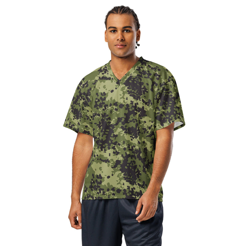 Flecktarn Scandinavian Woodland CAMO Unisex American Football Jersey