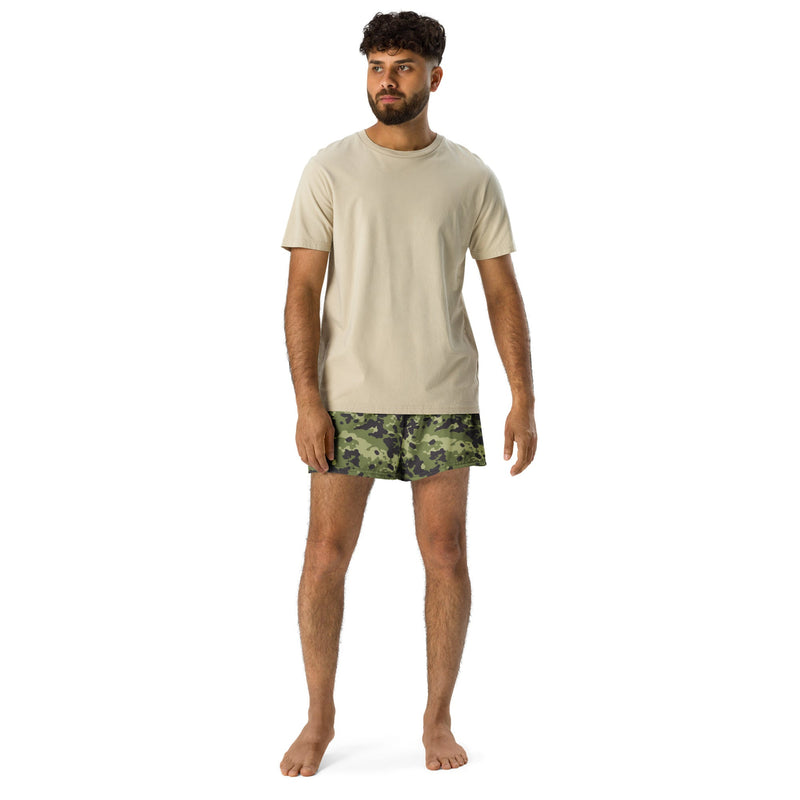 Flecktarn Scandinavian Woodland CAMO Unisex Athletic Shorts