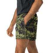 Flecktarn Scandinavian Woodland CAMO Unisex Athletic Shorts - XS