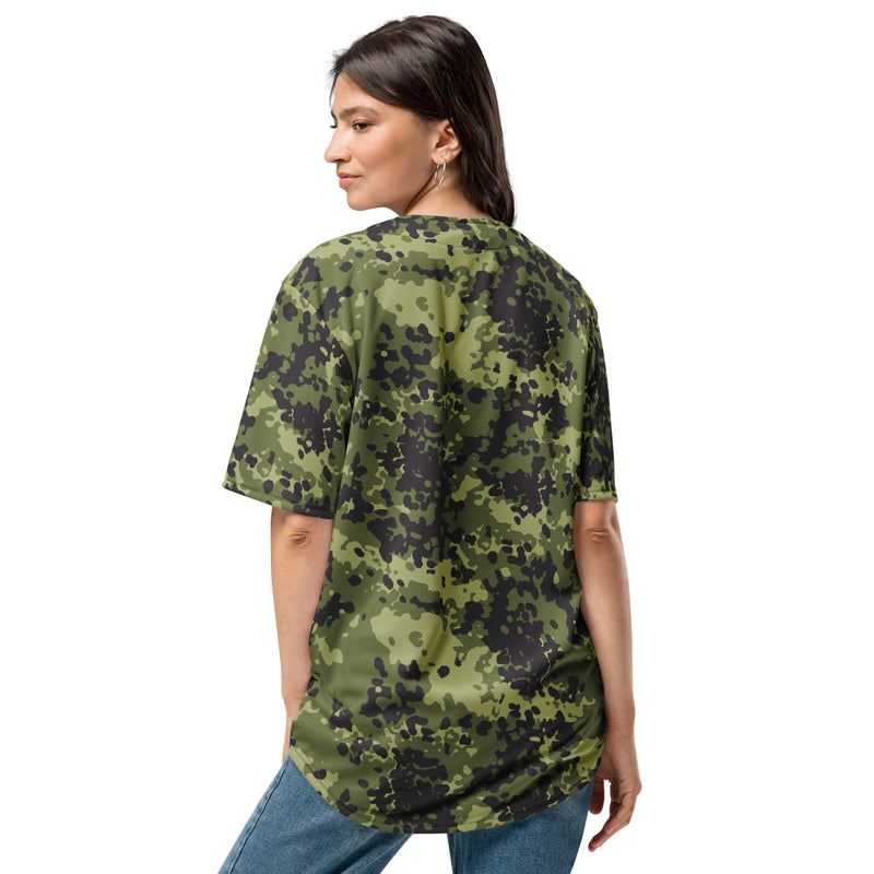 Flecktarn Scandinavian Woodland CAMO Unisex Baseball Jersey