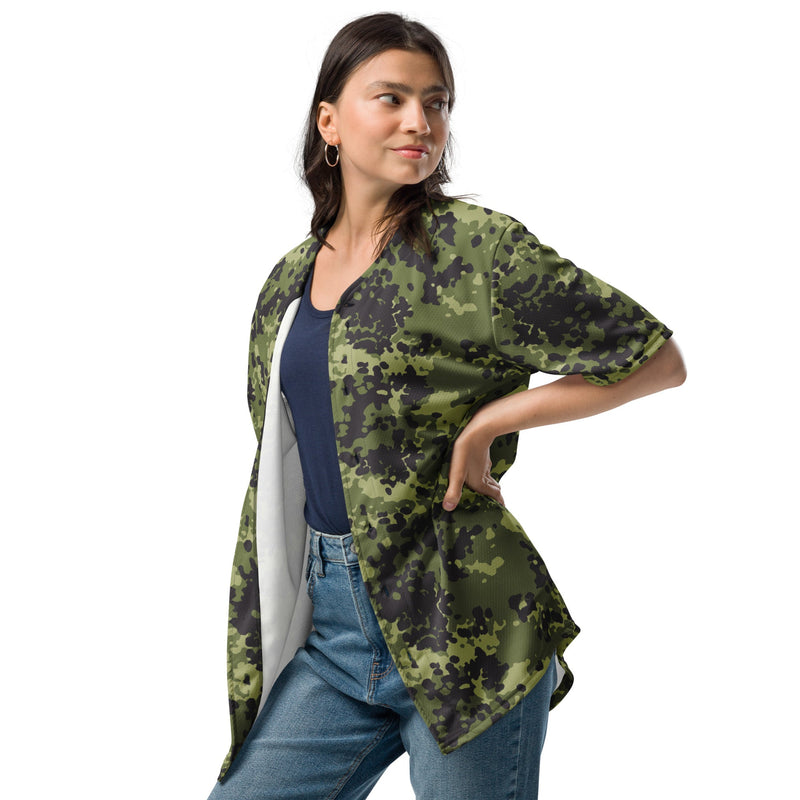 Flecktarn Scandinavian Woodland CAMO Unisex Baseball Jersey