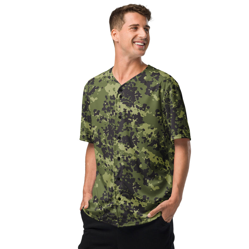 Flecktarn Scandinavian Woodland CAMO Unisex Baseball Jersey