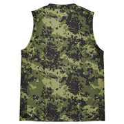Flecktarn Scandinavian Woodland CAMO Unisex Basketball Jersey