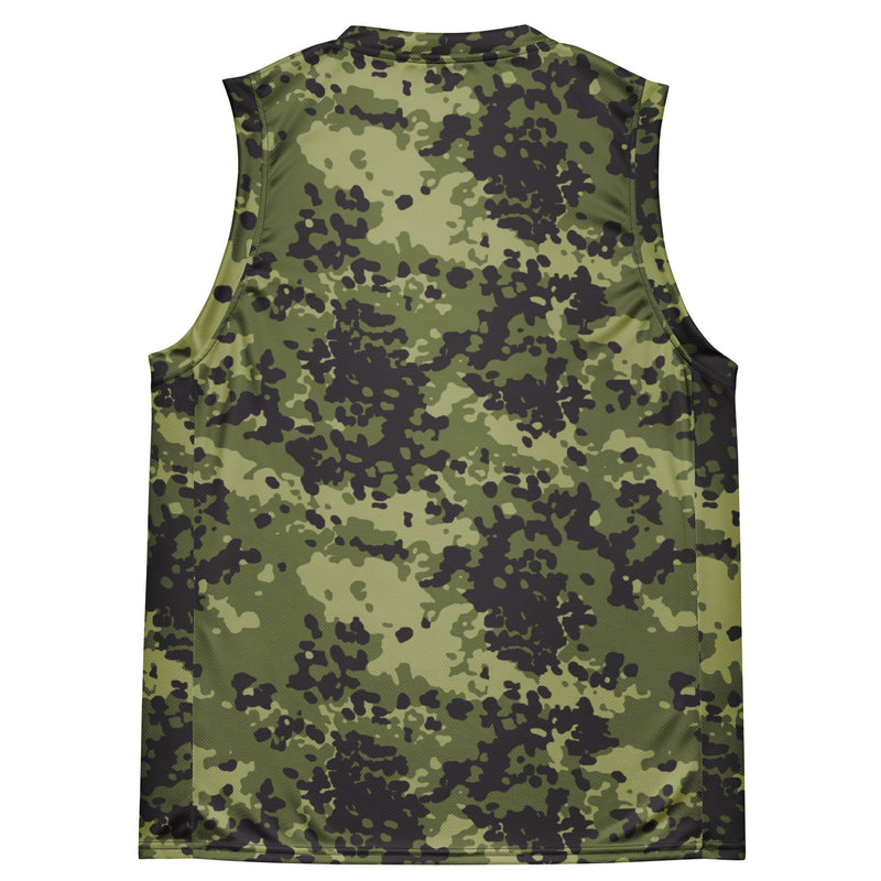 Flecktarn Scandinavian Woodland CAMO Unisex Basketball Jersey