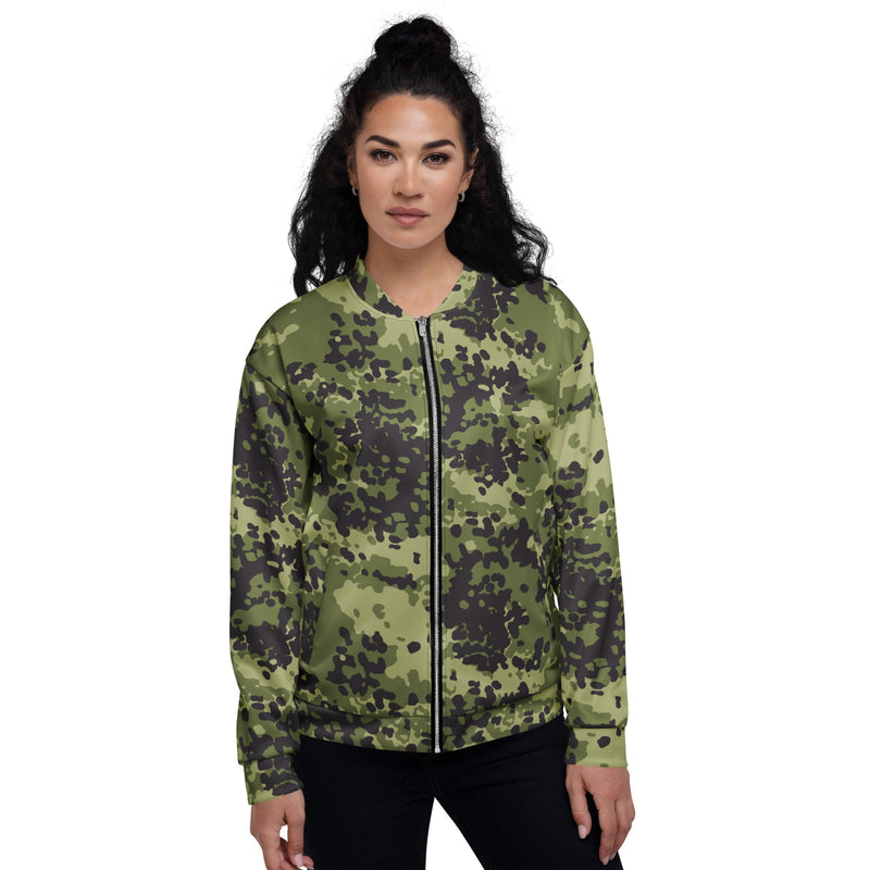 Flecktarn Scandinavian Woodland CAMO Unisex Bomber Jacket