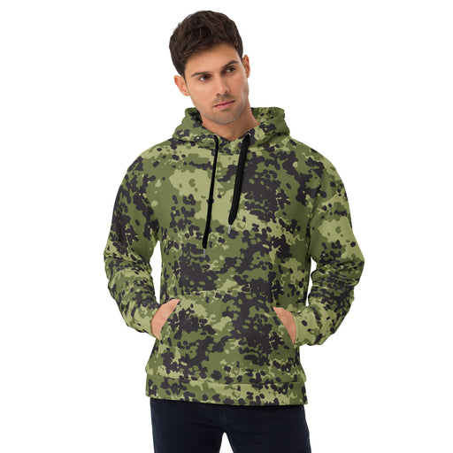 Flecktarn Scandinavian Woodland CAMO Unisex Hoodie - 2XS