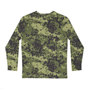 Flecktarn Scandinavian Woodland CAMO Unisex Long-Sleeve Shirt