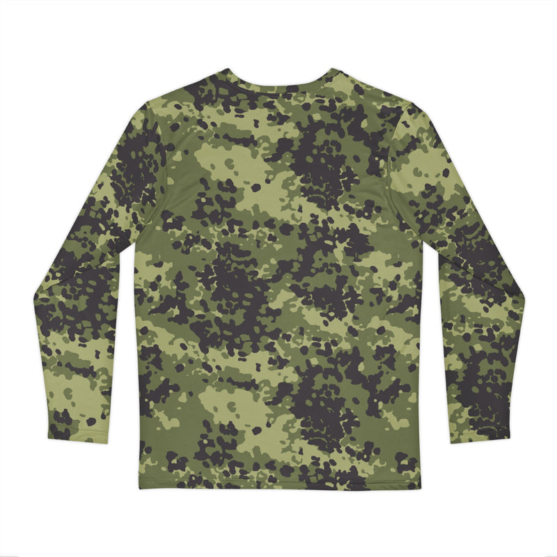 Flecktarn Scandinavian Woodland CAMO Unisex Long-Sleeve Shirt