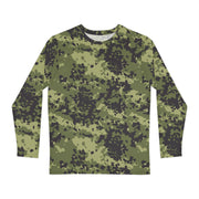 Flecktarn Scandinavian Woodland CAMO Unisex Long-Sleeve Shirt - XS