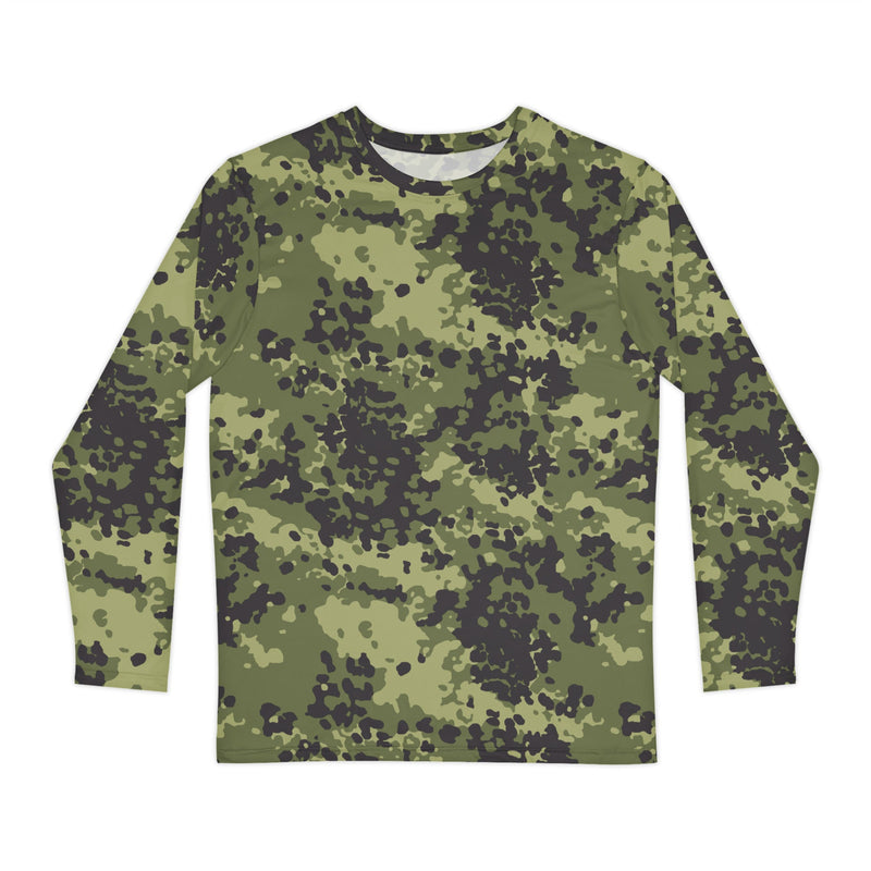 Flecktarn Scandinavian Woodland CAMO Unisex Long-Sleeve Shirt - XS