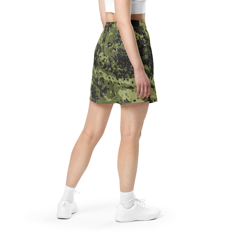 Flecktarn Scandinavian Woodland CAMO Unisex Mesh Shorts