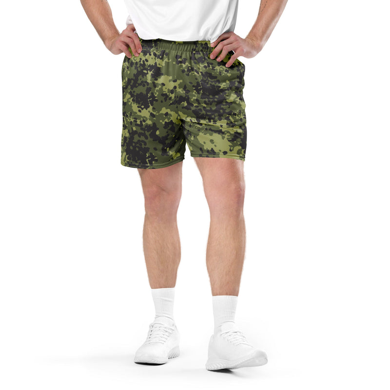 Flecktarn Scandinavian Woodland CAMO Unisex Mesh Shorts