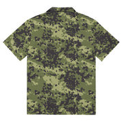 Flecktarn Scandinavian Woodland CAMO Unisex Short-Sleeve Button Shirt - Button-Up