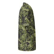 Flecktarn Scandinavian Woodland CAMO Unisex Short-Sleeve Button Shirt - Button-Up