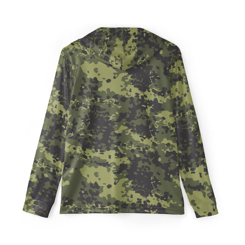 Flecktarn Scandinavian Woodland CAMO Unisex Sports Warmup Hoodie