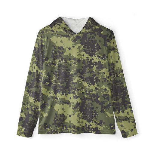 Flecktarn Scandinavian Woodland CAMO Unisex Sports Warmup Hoodie - XS