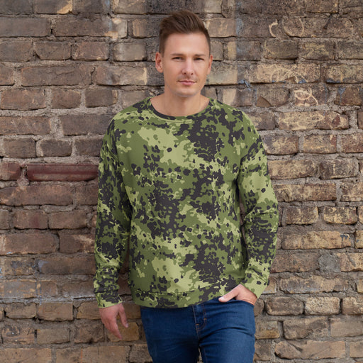 Flecktarn Scandinavian Woodland CAMO Unisex Sweatshirt - XS