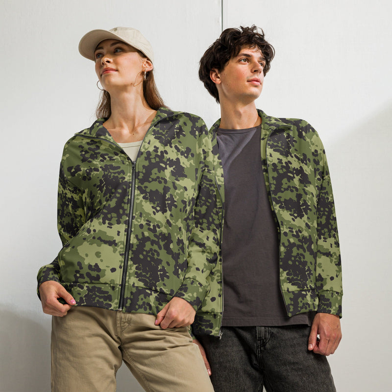 Flecktarn Scandinavian Woodland CAMO Unisex Track Jacket - 2XS