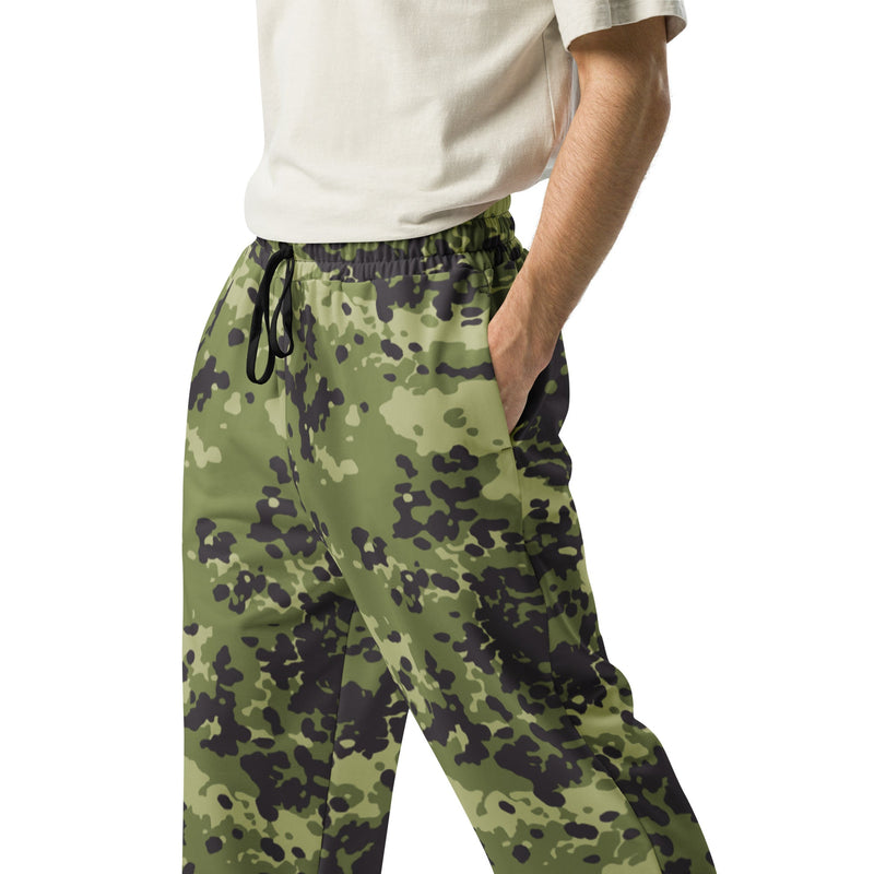 Flecktarn Scandinavian Woodland CAMO Unisex Wide-Leg Joggers