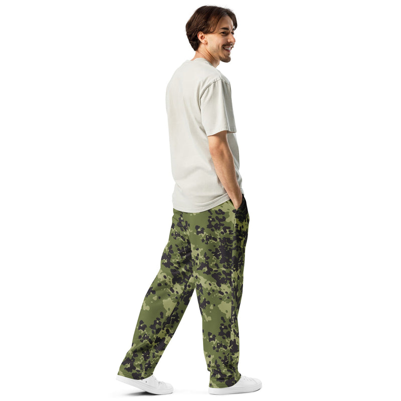 Flecktarn Scandinavian Woodland CAMO Unisex Wide-Leg Joggers