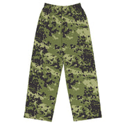Flecktarn Scandinavian Woodland CAMO Unisex Wide-Leg Leisure Pants - 2XS - Pant
