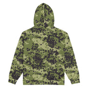 Flecktarn Scandinavian Woodland CAMO Unisex Zip Hoodie