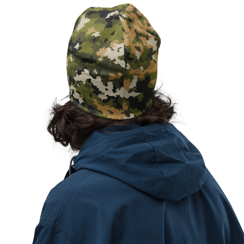 Fractal Lichenwood CAMO Beanie - Head