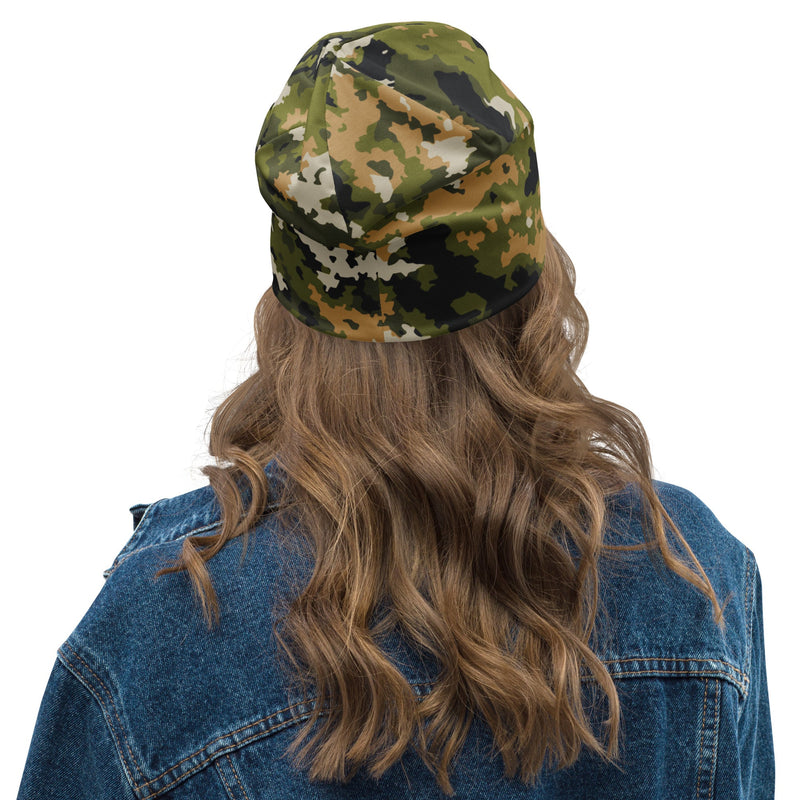 Fractal Lichenwood CAMO Beanie - Head