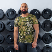 Fractal Lichenwood CAMO Mens Athletic T-Shirt - XS - Shirt
