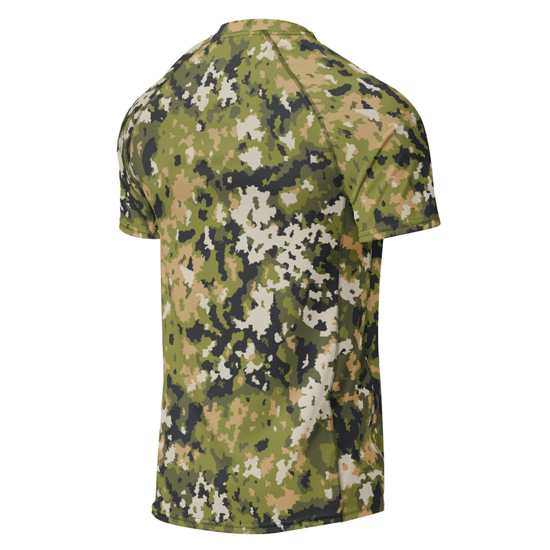 Fractal Lichenwood CAMO Mens Short-Sleeve Rash Guard - SS