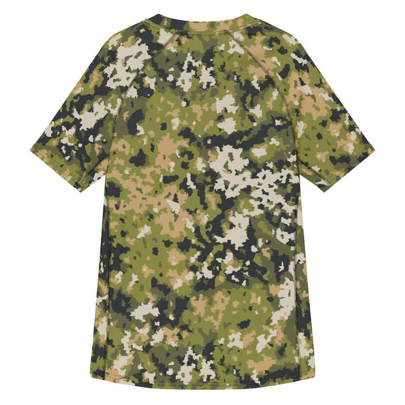 Fractal Lichenwood CAMO Mens Short-Sleeve Rash Guard - SS