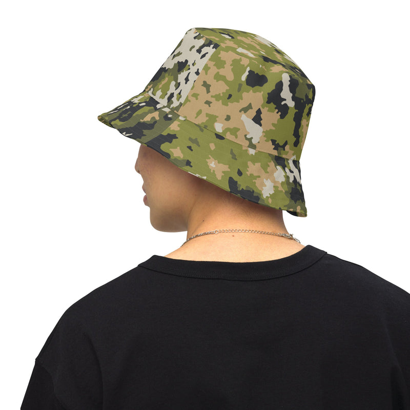 Fractal Lichenwood CAMO Reversible Bucket Hat - S/M - Head