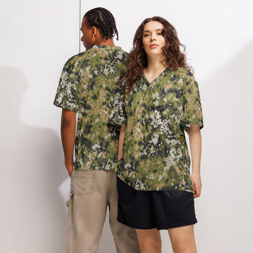 Fractal Lichenwood CAMO Unisex American Football Jersey - XS