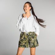 Fractal Lichenwood CAMO Unisex Athletic Long Shorts
