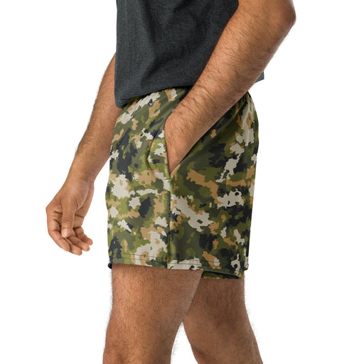 Fractal Lichenwood CAMO Unisex Athletic Shorts - XS