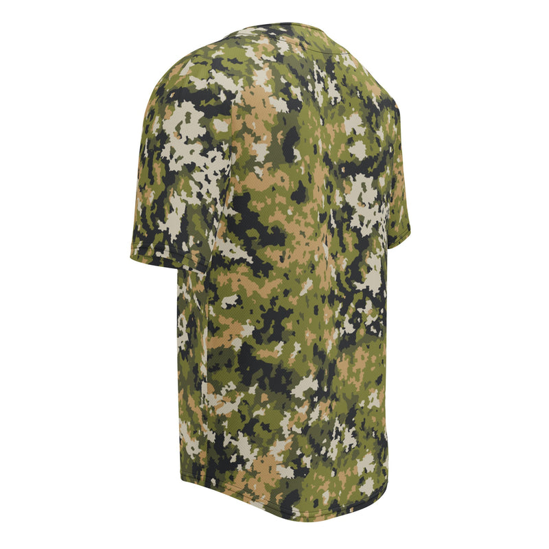Fractal Lichenwood CAMO Unisex Baseball Jersey