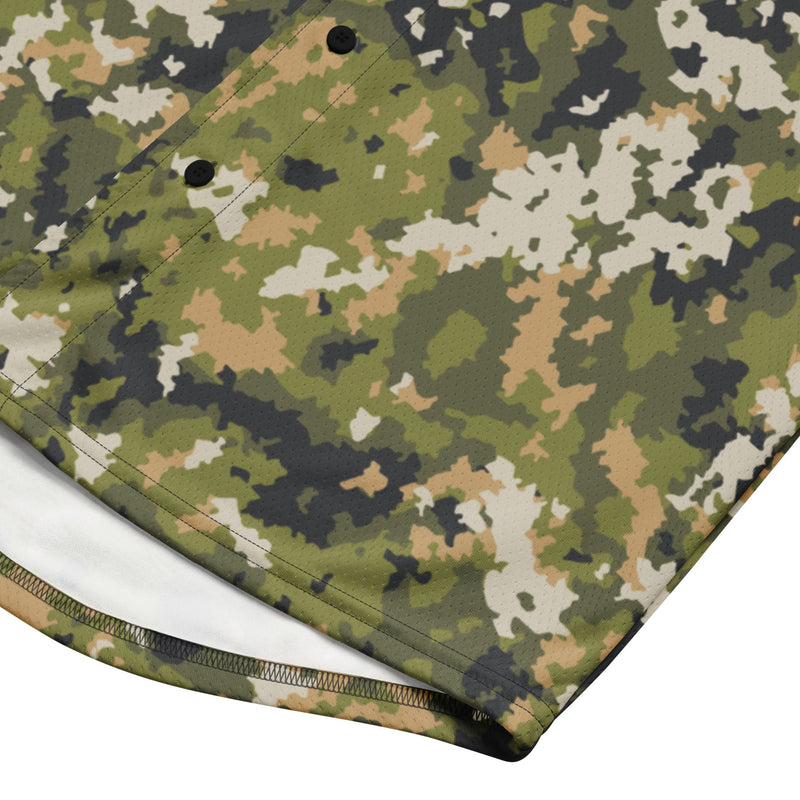 Fractal Lichenwood CAMO Unisex Baseball Jersey