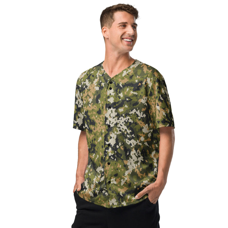 Fractal Lichenwood CAMO Unisex Baseball Jersey