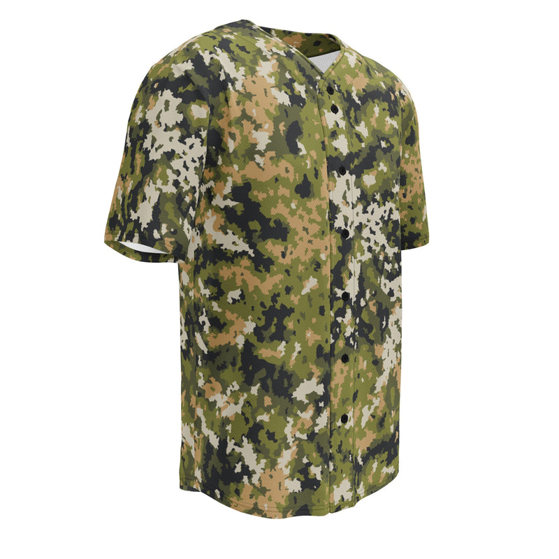 Fractal Lichenwood CAMO Unisex Baseball Jersey