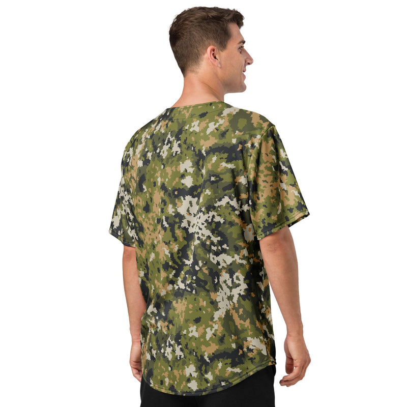 Fractal Lichenwood CAMO Unisex Baseball Jersey